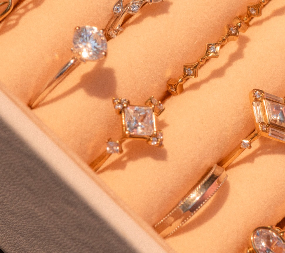 Evelyn Princess Engagement Ring