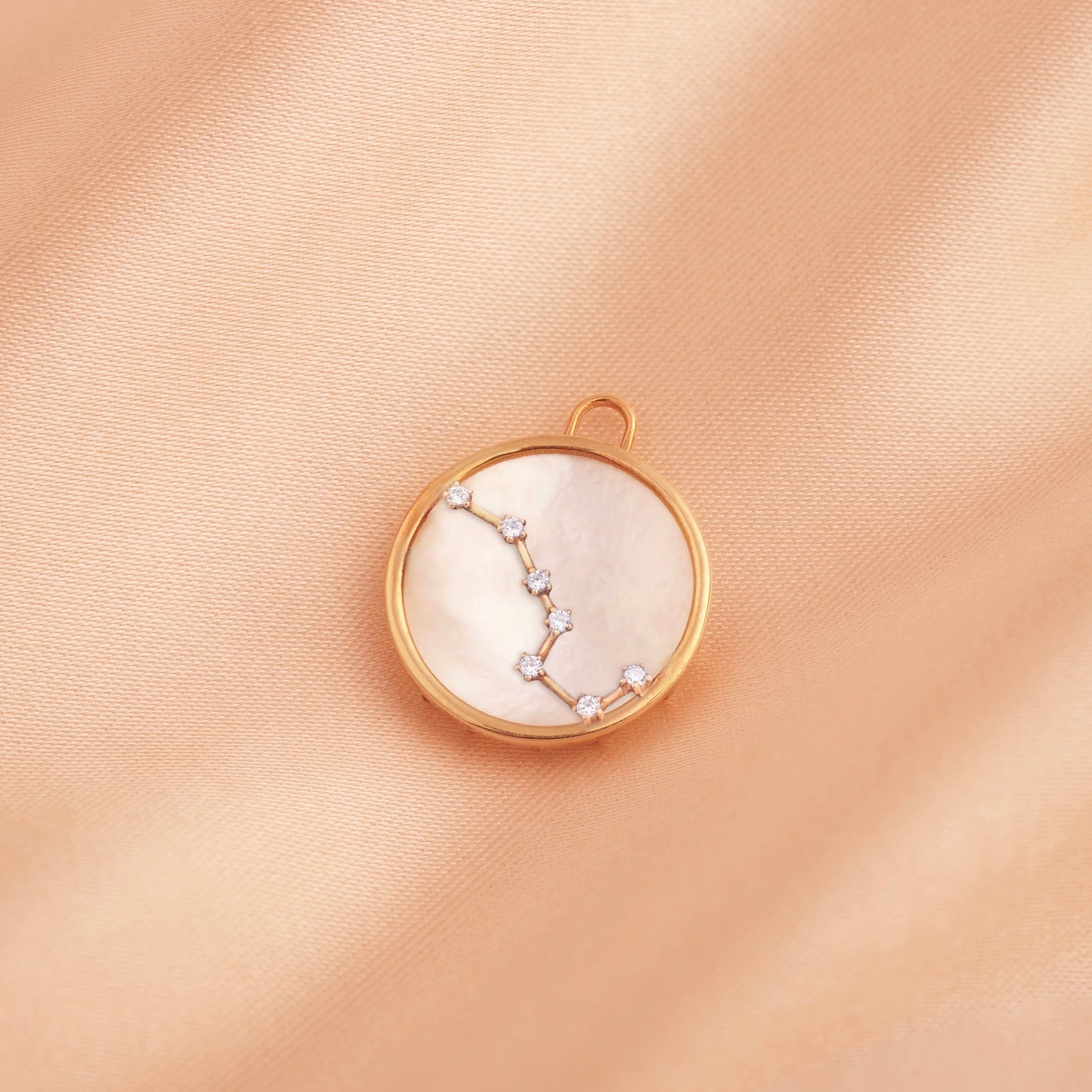 Mother of Pearl Big Dipper Charm