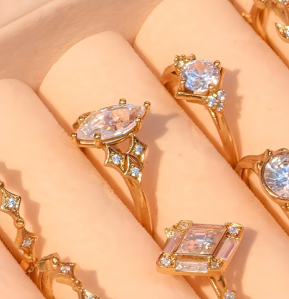 Evelyn Solitaire Engagement Ring