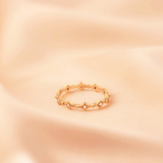 Celeste Eternity Wedding Band