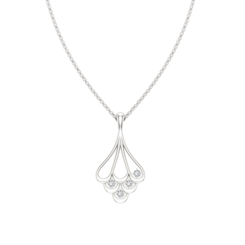 Lorelei Diamond Pendant Necklace