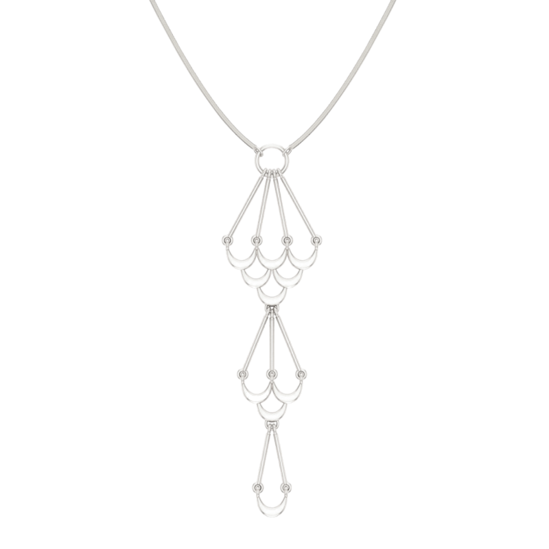 Lorelei Triple Pendant Necklace